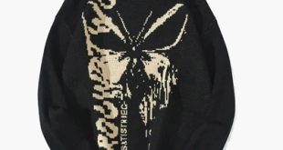 Y2K BUTTERFLY JACQUARD SWEATER