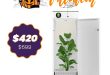 Hey Abby Grow Box Soil Edition: A sustainable gardening solution promoting 100% organic growth without fertilizers, perfect for eco-friendly home gardening