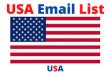 USA Email List: Accelerate Your Business Growth in the U.S. Market