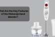 What Are the Key Features of the Maharaja Hand Blender