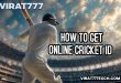 online cricket id