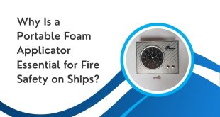 Why Is a Portable Foam Applicator Essential for Fire Safety on Ships