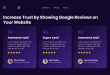 Increase Trust by Showing Google Reviews on Your Website