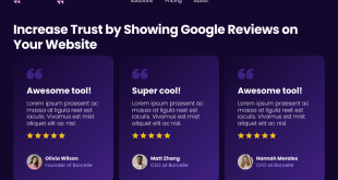 Increase Trust by Showing Google Reviews on Your Website