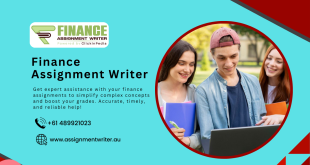 finance assignment writer