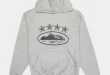 Corteiz 4Starz Alcatraz Grey Hoodie