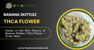 Humor in the Rich Flavors of Banana Zkittlez THCa Flower – Order Now!