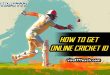 online cricket id