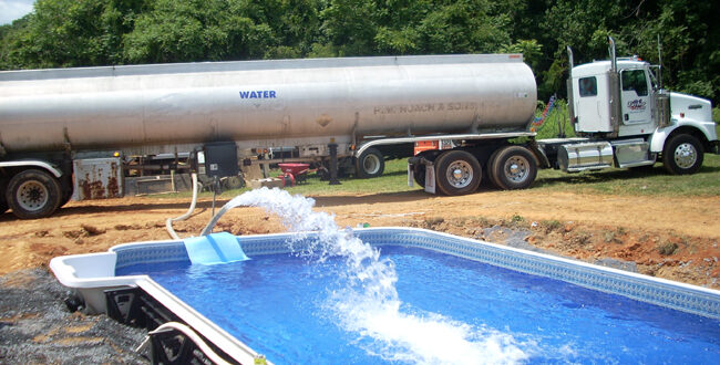 Swimming Pool Water Delivery
