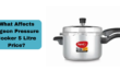 What Affects Pigeon Pressure Cooker 5 Litre Price