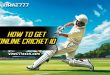 how to get online cricket id